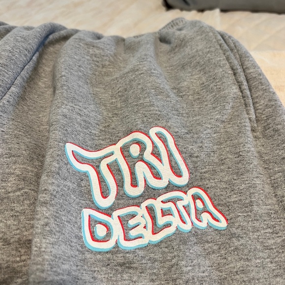 Tri Delta Gray sweatpants - Picture 1 of 3